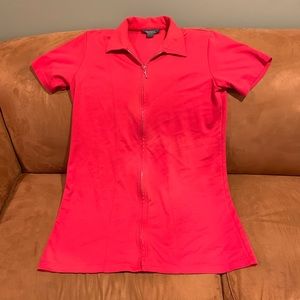 Lane Bryant Tennis Dress Sportwear Zipper Close